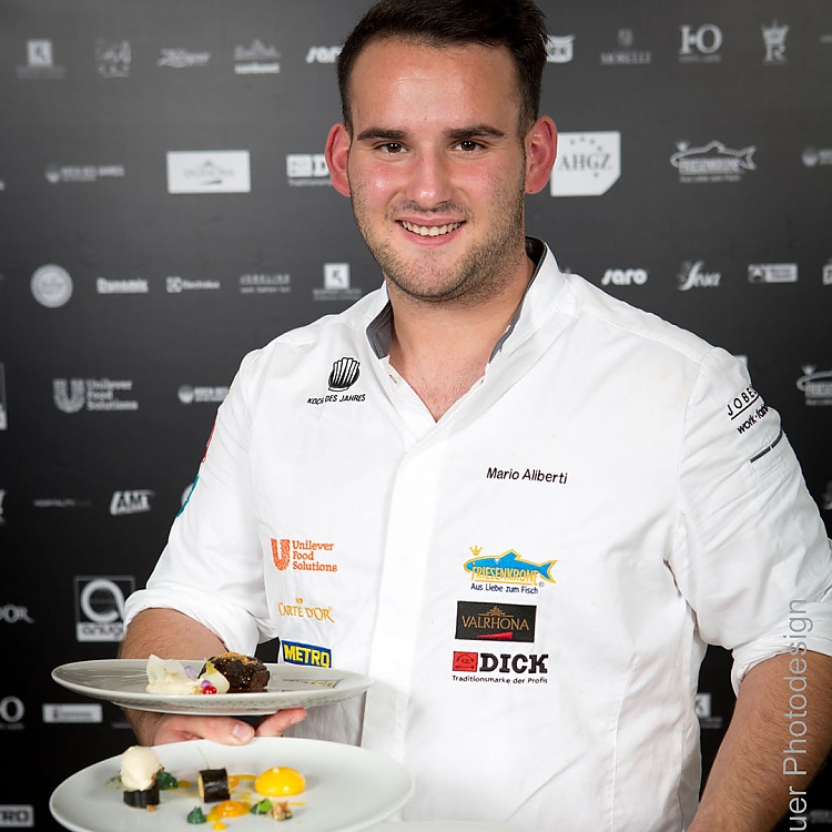 Mario Aliberti – Küchenchef, Restaurant IVY, Karlsruhe.