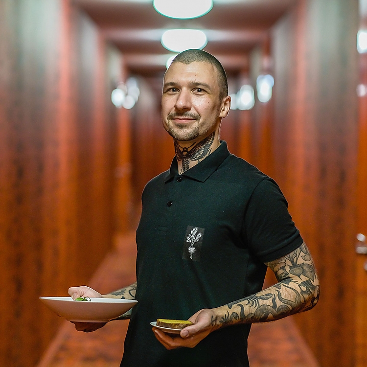 Udo Knörlein – Küchenchef, Restaurant Kitchen Library, Berlin.